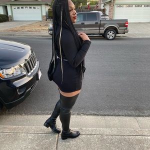 *SOLD* Azalea Wang AKIRA Thigh High Boot